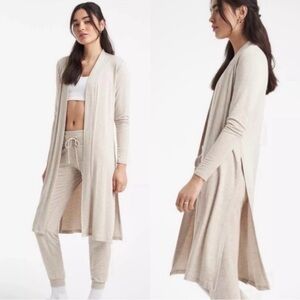 Beyond Yoga Taupe Cardigan
